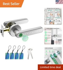 Keyless Entry Biometric Door Lock with Touchscreen Keypad for Homes  Offices