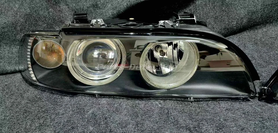 Conjunto de faros de xenón L & R de la UE para BMW E39 540i 525i 530i M5 2001-2003 Foto 2 de 4