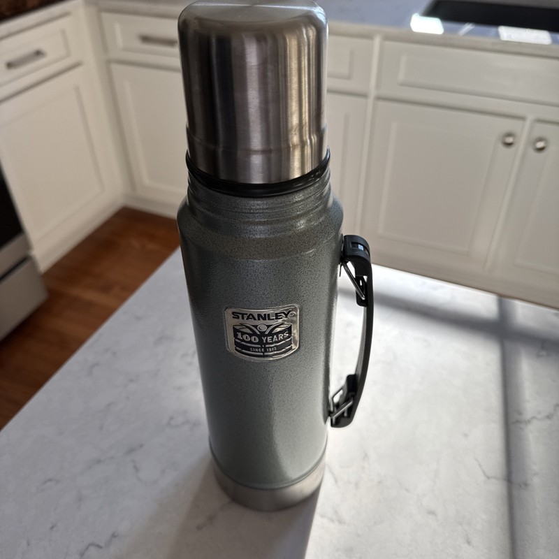 Stanley Vacuum Thermos 100 YEAR Anniversary Edition Stainless Steel 1.1qt/1.0 L