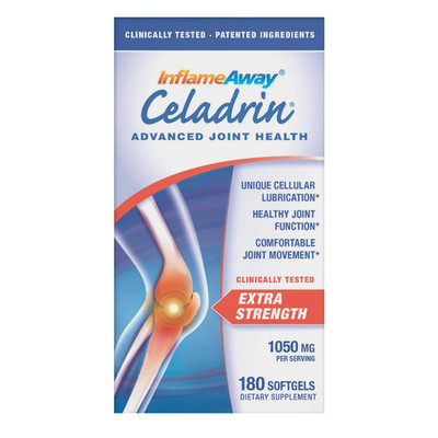 Celadrin Advanced Joint Health 1050 mg., 180 Softgels, 02/29