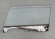 Original Carlite FORD MUSTANG Door Glass Window Passenger & Trim 1965 - 1966