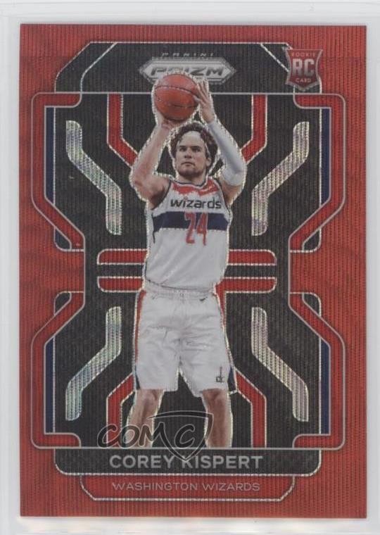 2021-22 Panini Prizm Ruby Wave Prizm Corey Kispert #275 0c6