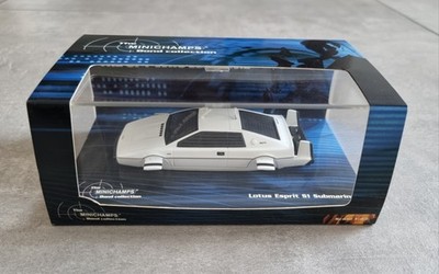 James Bond Lotus Esprit S1 Submarine Weiß 1:43 The Minichamps Collection NEU TOP