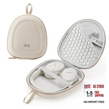 Headphone Hard Case Replacement for Bose QuietComfort Ultra QC45 QC35 Beige