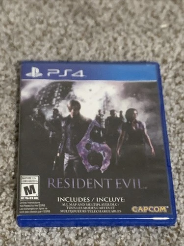Resident Evil 6 Rare Blue Box Sony PlayStation 4 PS4