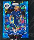 Hakim Ziyech 2021-22 Panini Prizm Premier League Blue Ice Prizm 36/75 #246