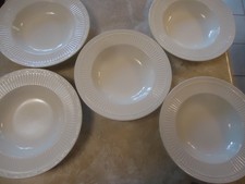 Set of 5 Mikasa Italian Countryside 9 1/2" Rimmed Soup/Pasta Bowls Unused