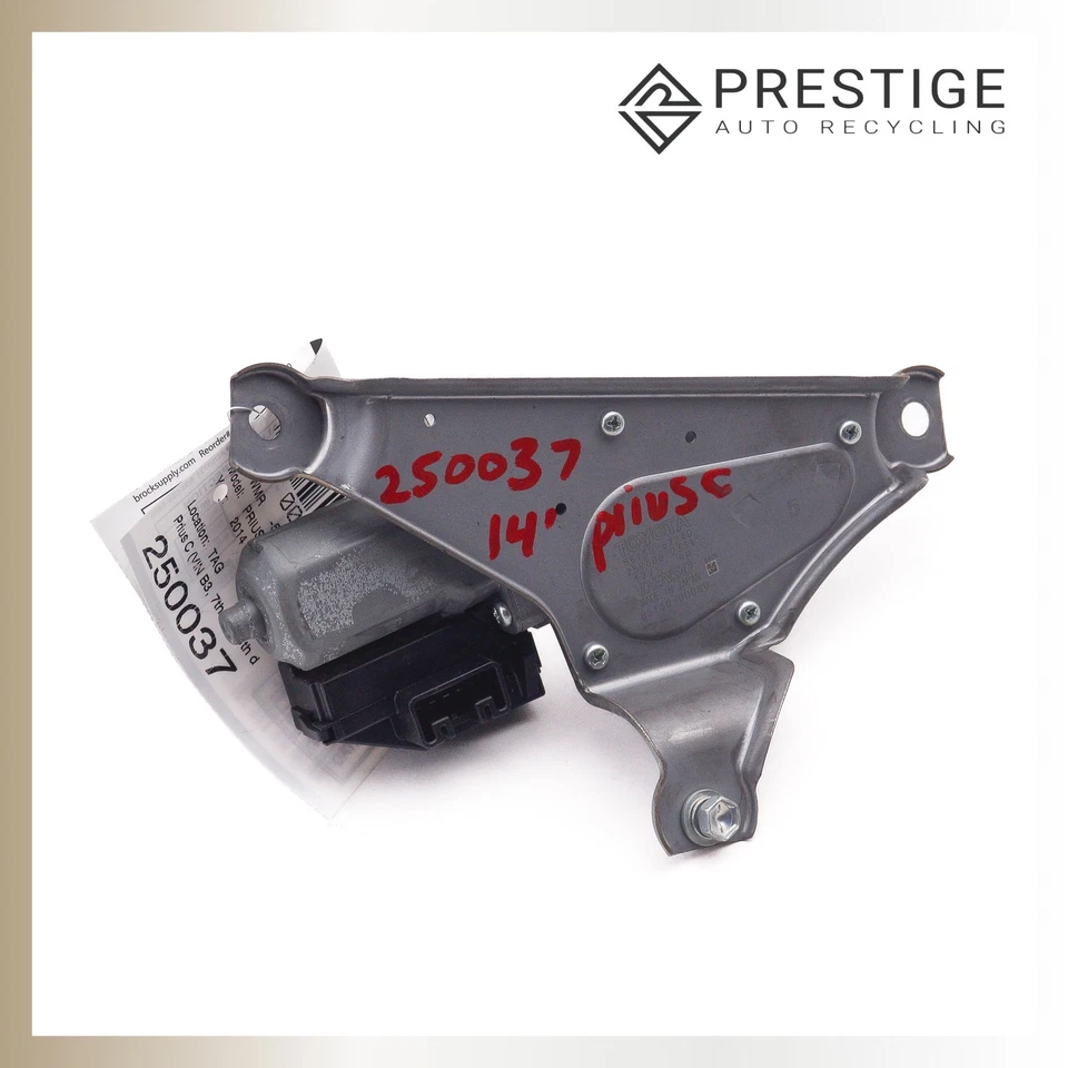 Toyota Prius C Yaris 2012-2019 motor limpiaparabrisas elevador puerta trasera 85130-52240 OEM Foto 3 de 4