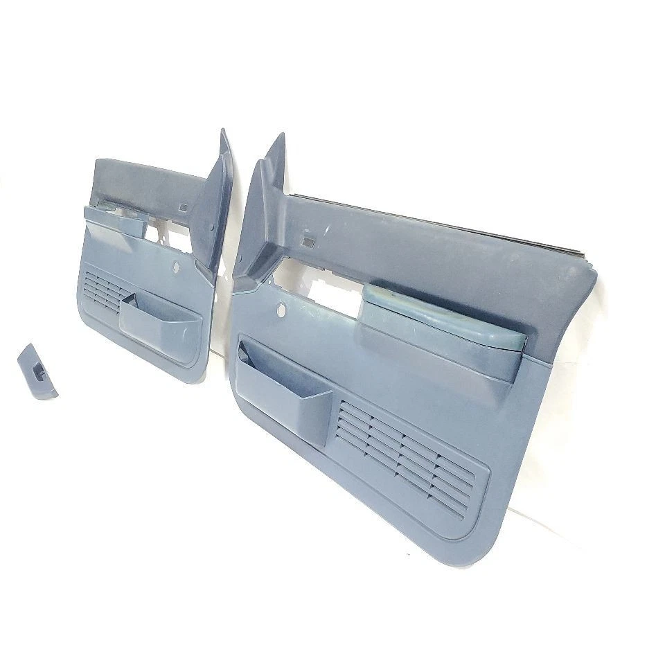 GMC C1500 OBS 1988 OEM par de paneles de moldura de puerta interiores manuales  Foto 3 de 4