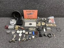 Beechcraft A36 Goodie Bag Set with Terminal Covers, Switches, Cup Holder