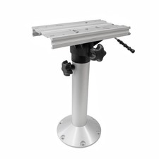 Sitzbein höhenverstellbar 50-75cm + Schiebeschlitten Sitzfuß Schlitten Bootssitz