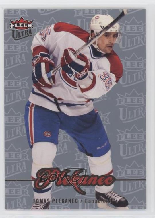 2007-08 Fleer Ultra Ice Medallion 52/100 Tomas Plekanec #98 k4s