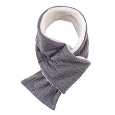 Unisex Winter Knit Warm Scarves Thick Fleece Scarf Soft Neck Warmer 1 PCS
