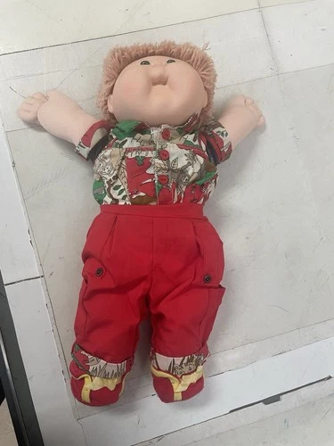 Cabbage Patch doll with Backpack Light Brown Curly Hair