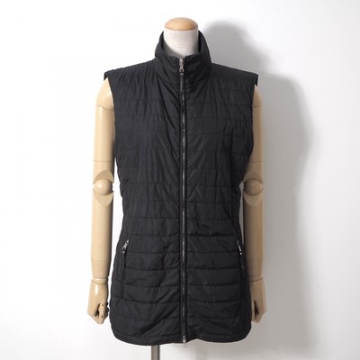 PRADA Padded Puffer Jacket Weste Schwarz EU44 Damen