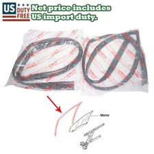 Fit Toyota Hilux Vigo Pickup Truck LAN15 TGN36 Pair Front Door Glass Run Channel