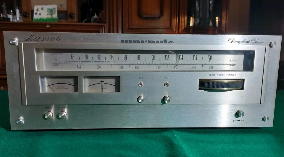 Marantz model 2100 sintonizzatore radio analogico am fm stereo vintage usato - Immagine 4 di 4