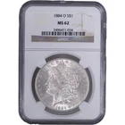 1884-O $1 Morgan Silver Dollar ~ NGC MS 62