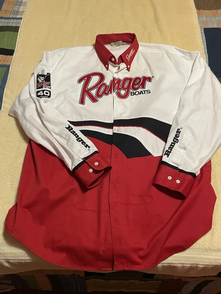 The Game Authentic Ranger Boats Turniershirt Langarm Large