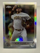 2022 Topps Chrome Baseball Joe Musgrove San Diego Padres Refractor #11