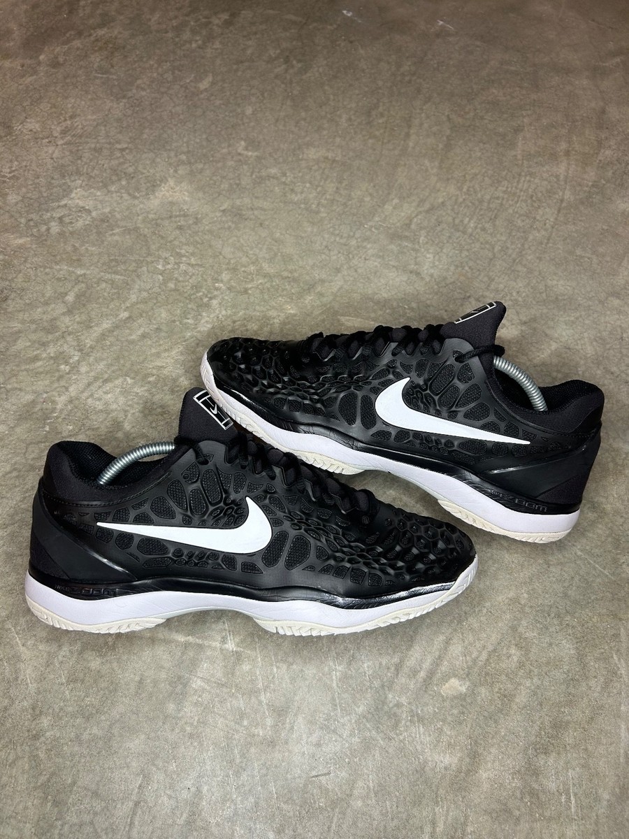 Nike Air Zoom Cage 3 Rafa Nadal Black/White/Org Sz 11.5 Tennis Shoes HC for men. s-l1200.jpg main image 4