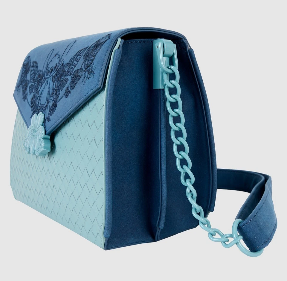 Bandolera Loungefly Lilo & Stitch bordada Foto 3 de 4