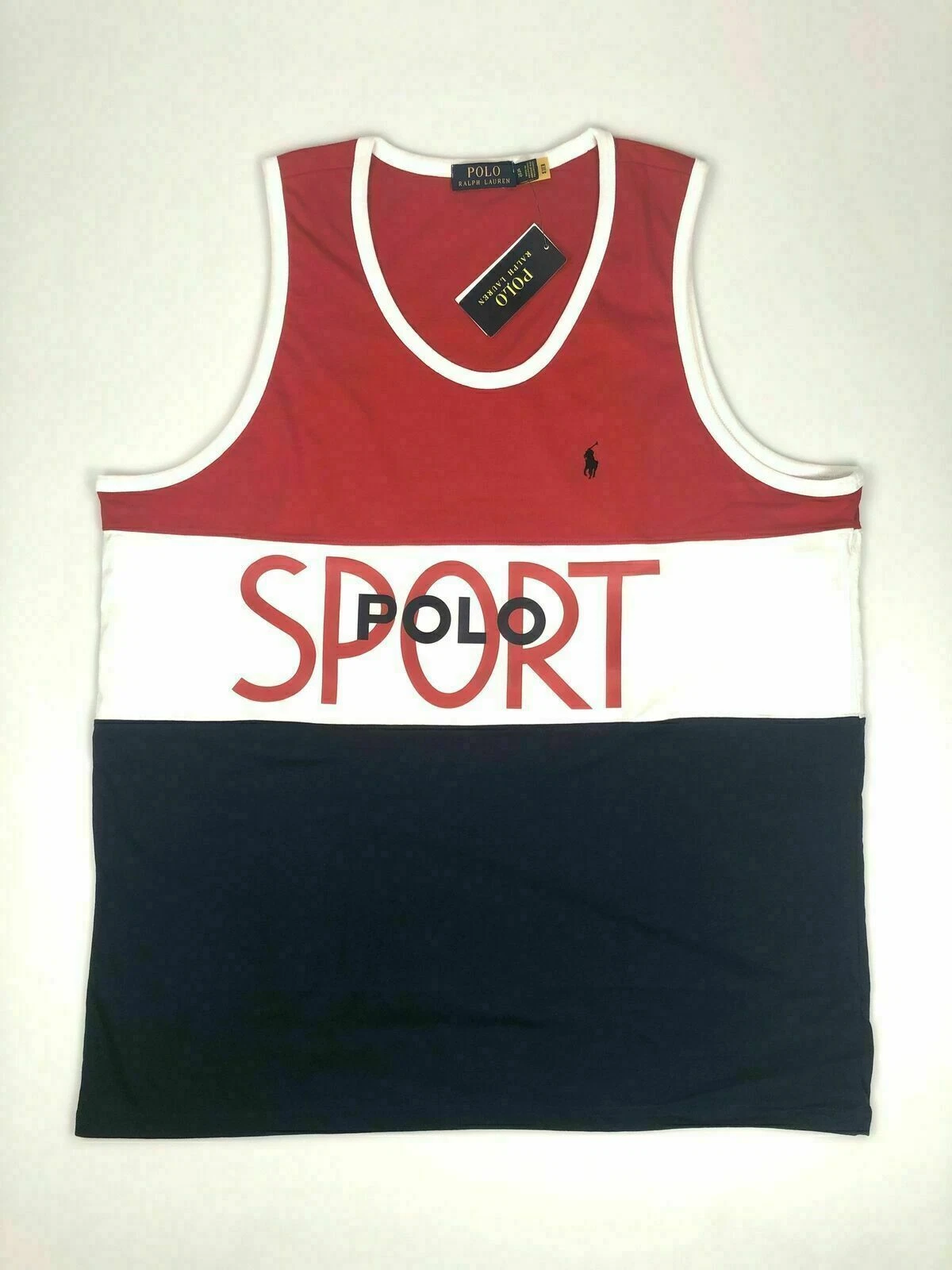 Nwt Polo Ralph Lauren Mens Classic Fit Polo Sport Tank Top