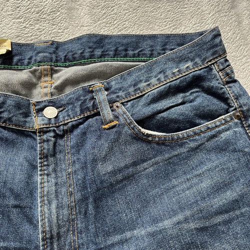 Polo Ralph Lauren 018 jeans slim dritto uomo W36 L32 blu 100% cotone denim - Foto 10 di 18