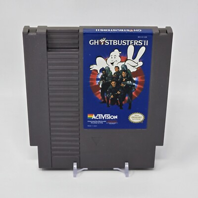 Ghostbusters II 2 (Nintendo NES) CLEANED & TESTED