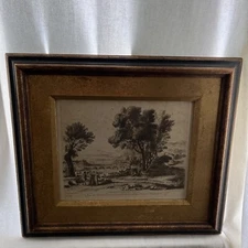 Claude Lorrain, after. Pastoral Landscape. Etching by Richard Earlom. 1776. #134