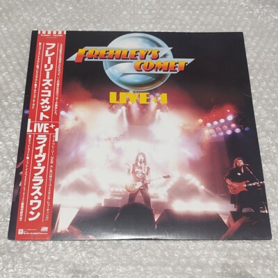 FREHLEY'S COMET LIVE+1 MEGAFORCE WORLDWIDE P6267 JAPAN VINYL LP