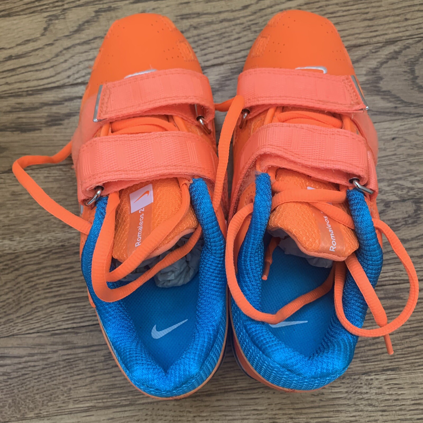 Nike Romaleos 2 Orange 476927-814 Men’s Size 4/ Women’s Size 5.5 NEW With Box image 4
