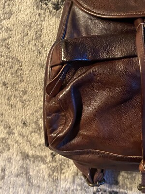 Bed Stu Dabney Dark ￼Brown Backpack | eBay display picture 1