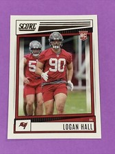 2022 Panini Score Logan Hall Rookie #359 Tampa Bay Buccaneers RC (Z)
