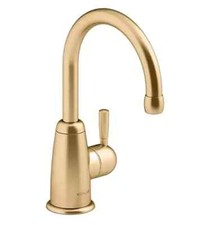 Kohler Wellspring Beverage Faucet Contemporary in Vibrant Brushed Modern Brass