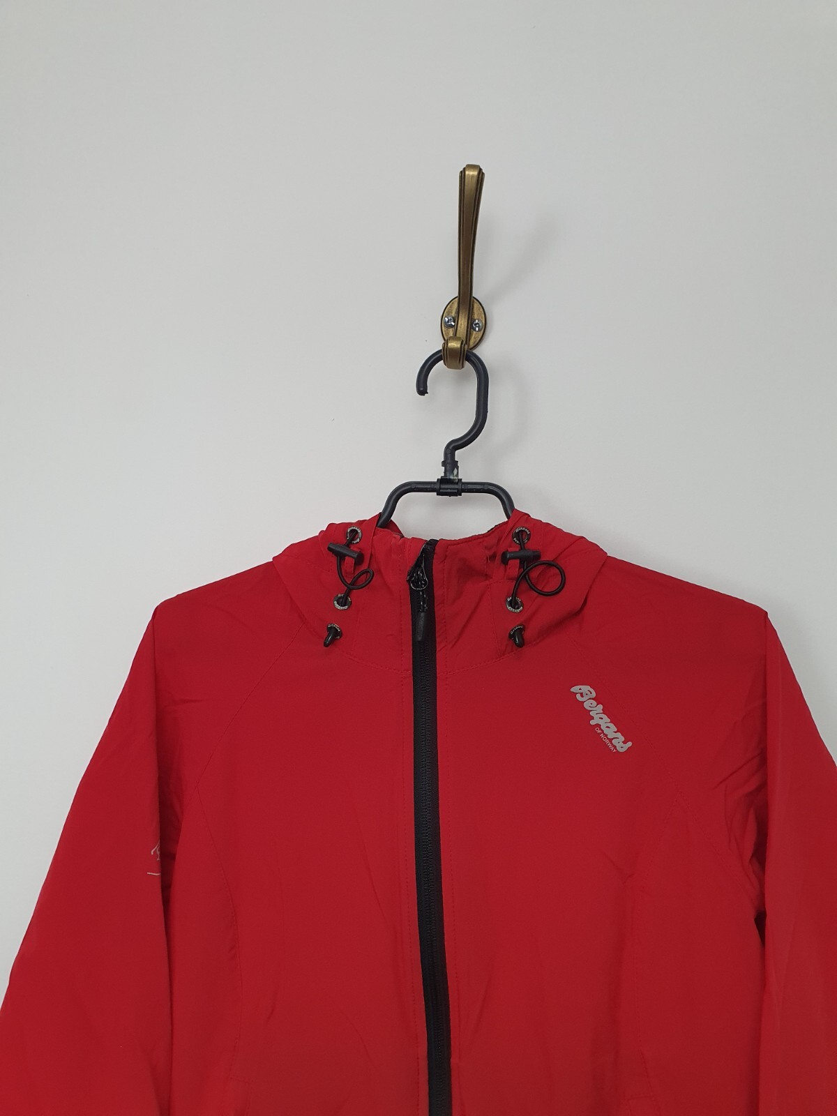 Bergans Microlight Red Jacket Full Zip Hiking Out… - image 2
