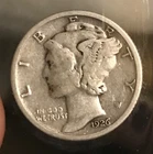 1926 Mercury Dime, VF, Scarce