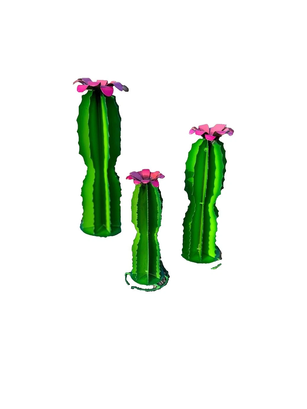 Cactus Adornos de Al Aire Libre de metal y estatuas