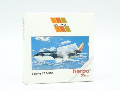 Herpa Airlines-Flugzeugmodell 1/500 - Boeing 737 300 Southwest