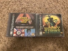 Grand Theft Auto Directors Cut & Nuclear Strike (2 PlayStation 1 Games)
