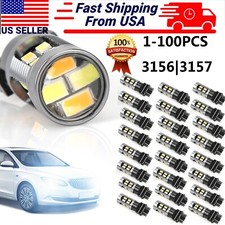 Whole 3157 3156 Switchback Led Turn Signal Light Drl 4157na 3457a White Amber Us