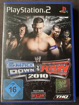WWE SmackDown vs. Raw 2010 (Sony PlayStation 2, 2009) [SLES 55545]