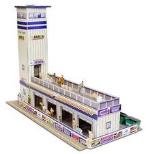 1:64 Scale Slot Car Photo Real Press Media Tower fits Aurora, AFX HotWheels