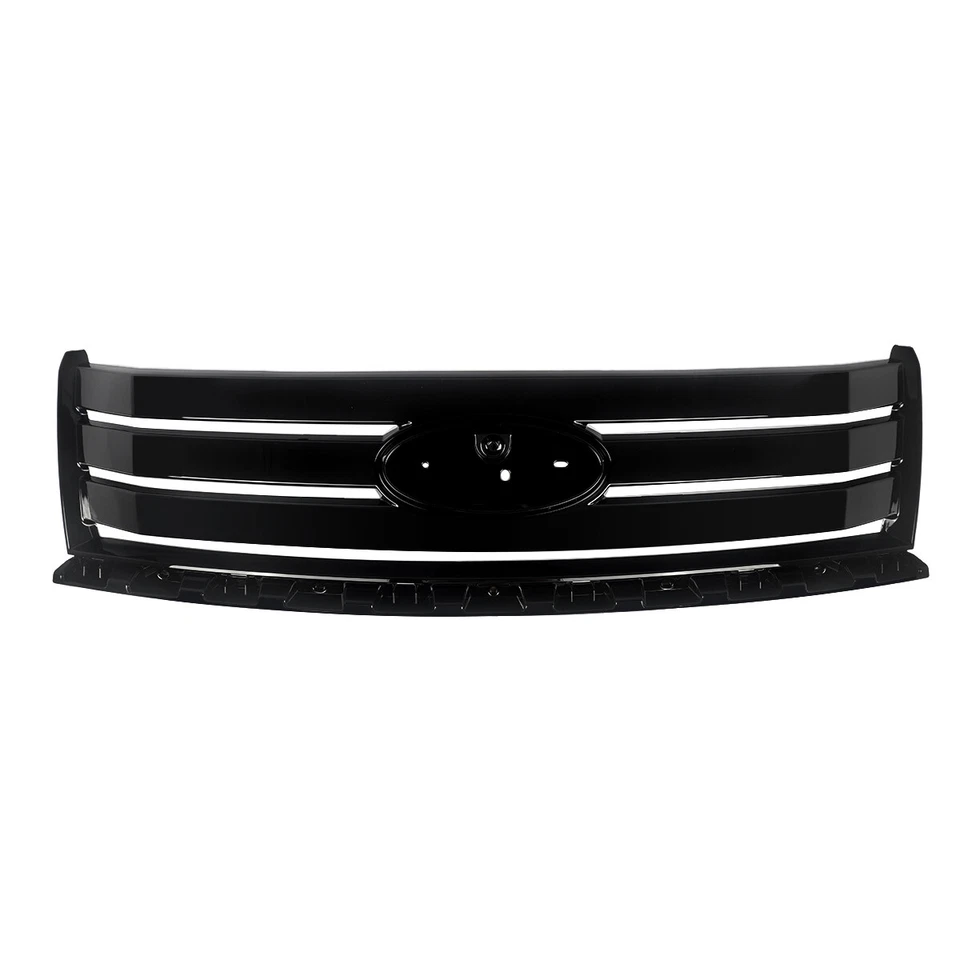 Front Bumper Upper Grille Gloss Black Grill For 2007-2010 Ford Edge 7T4Z-8200-BB Foto 4 de 4