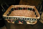 HOLIDAY BASKET W/ TWO HANDLES *GREAT SEASONAL DECOR PIECE! (BRAND NEW) — photo 3