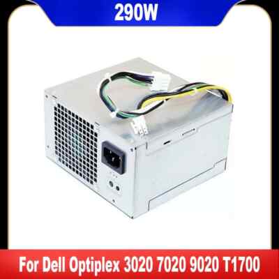 H290EM-00 For Dell Optiplex 3020 7020 9020 T1700 290W ATX Power Supply8Pin+4Pin