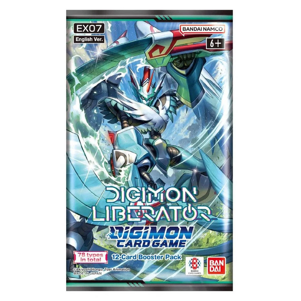 Digimon Card Game – Digimon Liberator Booster Box EX07 - Image 2 of 2