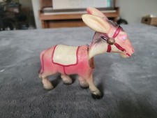 Vintage Celluloid Donkey Bobblehead