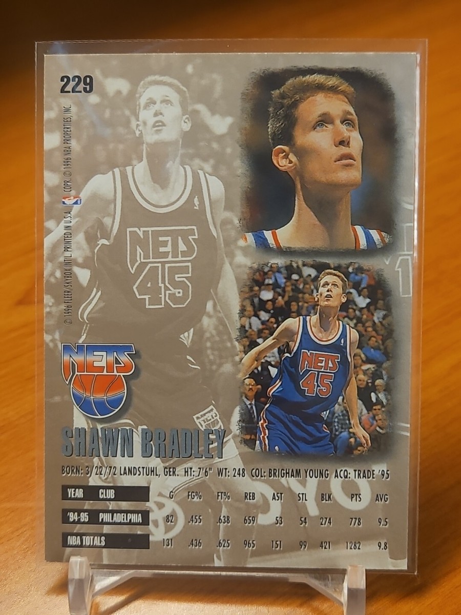 1995-96 Shawn Bradley #229 Basketball Card | eBay