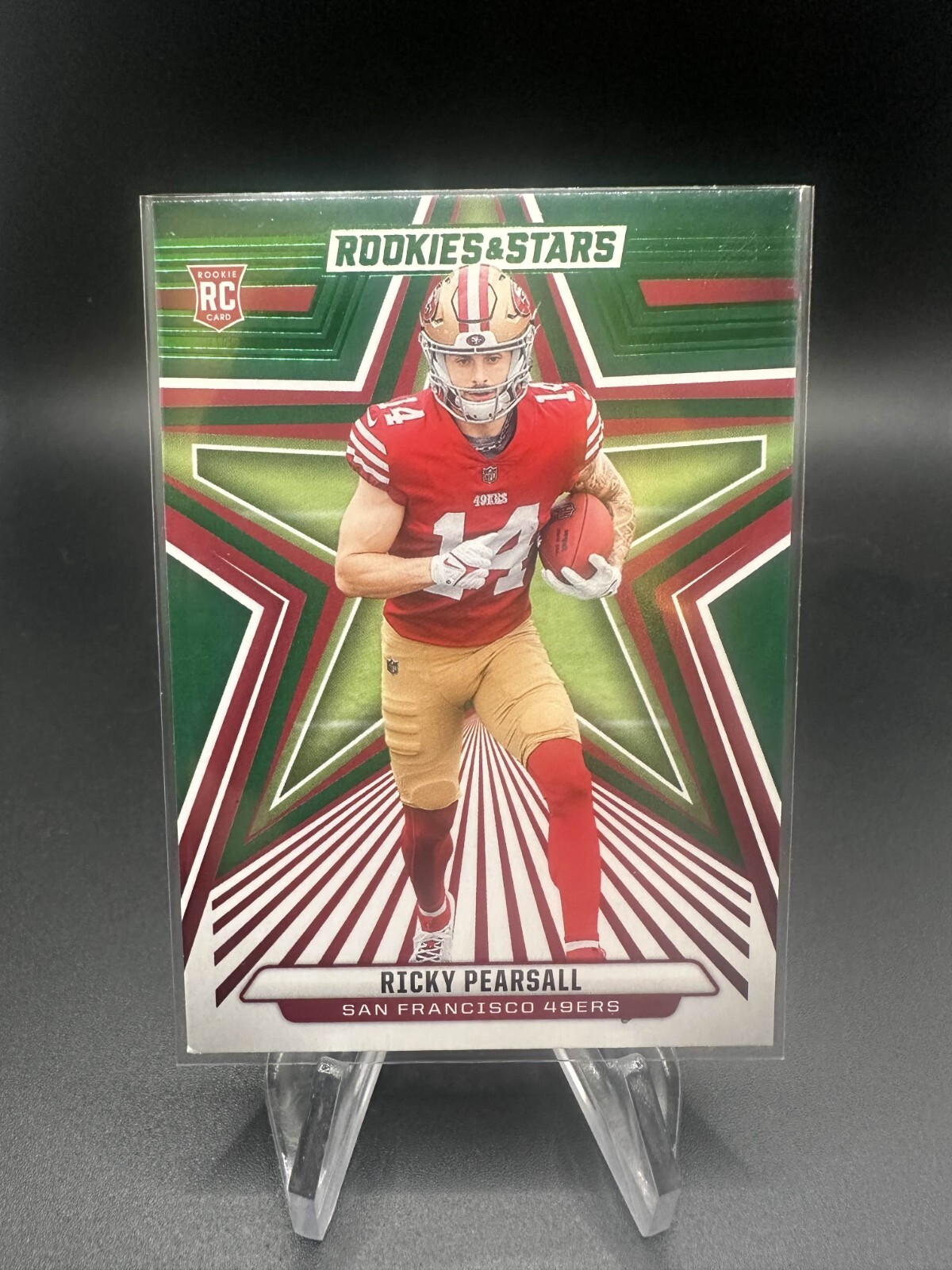 2024 Panini Rookies & Stars - Ricky Pearsall RC #184 Base Rookie Green Parallel